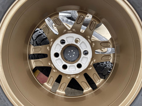 18" Toyota Tundra TRD OEM wheels rims 75281 Sequoia LX600 BRONZE 2025 2026 NEW Texas Truck Tire