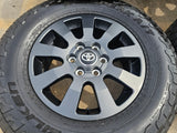 18" Toyota Land Cruiser OEM TRD wheels rims 95952 Tundra Sequoia FALKEN A/T3 Texas Truck Tire