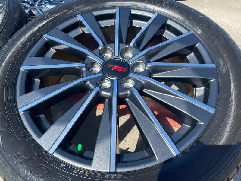 22" Toyota Tundra TRD Sequoia OEM wheels rims 78519 Land Cruiser GX550 2026 NEW Texas Truck Tire