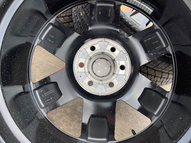 22" Ford F-150 LOBO LARIAT OEM black rims wheels tires Expedition 2026 2027 NEW Texas Truck Tire