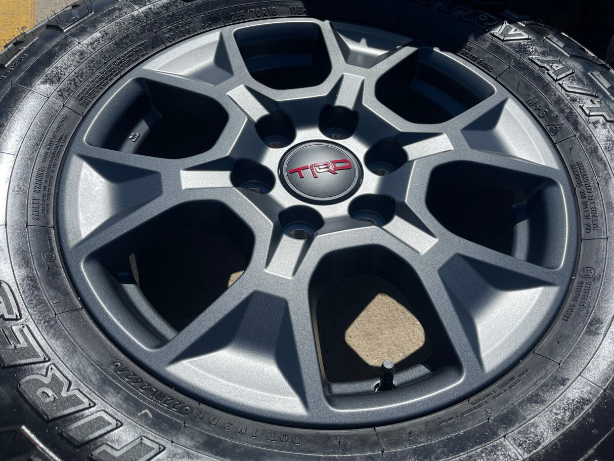 18" Toyota Tacoma TRD OEM 10544 wheels rims Land Cruiser Tundra 2025 2026 NEW Texas Truck Tire