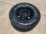 (1) 18" AEV SALTA GMC Sierra AT4X Chevy Silverado OEM rim wheel 2024 2025 NEW Texas Truck Tire