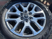 20" Toyota Tundra TSS TRD OEM wheels rims 95359 75277 Sequoia 2025 2026 NEW A/T Texas Truck Tire