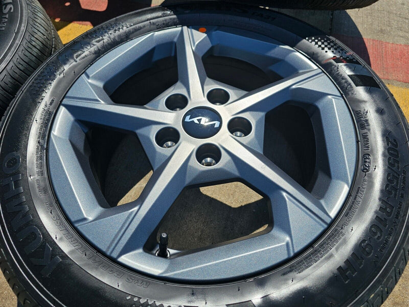 16" Kia K4 K5 OEM wheels rims tires Sonata Stinger Forte Optima 2024 2025 NEW Texas Truck Tire