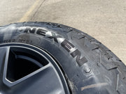 17" Jeep Gladiator BLACK OEM wheels rims 9235 Wrangler 2024 2025 2026 NEW Texas Truck Tire