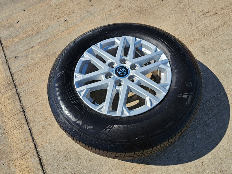 18" Toyota Tundra Sequoia OEM wheel rim 75281 spare LX600 2024 2025 2026 NEW Texas Truck Tire
