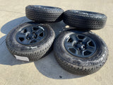 17" Jeep Gladiator OEM wheels rims Steel 9220 9240 Wrangler 2025 2026 NEW Texas Truck Tire