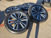 22" Cadillac Escalade Platinum OEM wheels rims tires 2024 2025 2026 NEW Texas Truck Tire