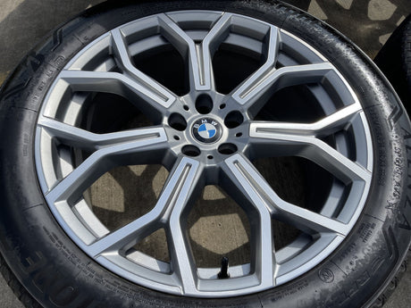21" BMW X6 X7 OEM 86533 96409 Series 753 wheels rims tires BRIDGESTONE Texas Truck Tire