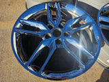 19" + 20" Chevy Corvette STINGRAY C7 OEM wheels rims 5634 5635 5640 5641 chrome Texas Truck Tire