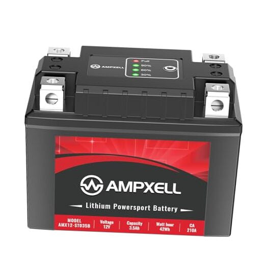 12V 210A 3.5Ah Lithium Motorcycle Replacement Battery YTX5L-BS YTZ7S-BS Compatible