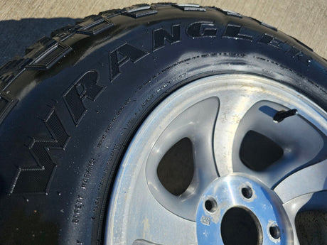15" Chevy S10 Blazer Chevy wheels rims 5063 GMC NEW tires 5x120 5x4.75 2000 2004 Texas Truck Tire