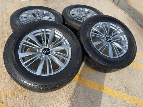 20" Infiniti QX80 OEM 73805 wheels rims Nissan Titan Armada 2024 2025 2026 NEW Texas Truck Tire