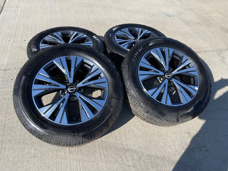 18" Nissan Murano Pathfinder FX35 FX45 QX60 OEM 62828 wheels rims 2023 2024 2025 Texas Truck Tire