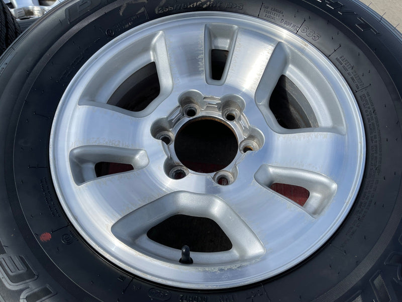 16" Toyota Tacoma wheels rims tires 69356 OEM 4Runner FJ Cruiser BRIDGESTONE Texas Truck Tire