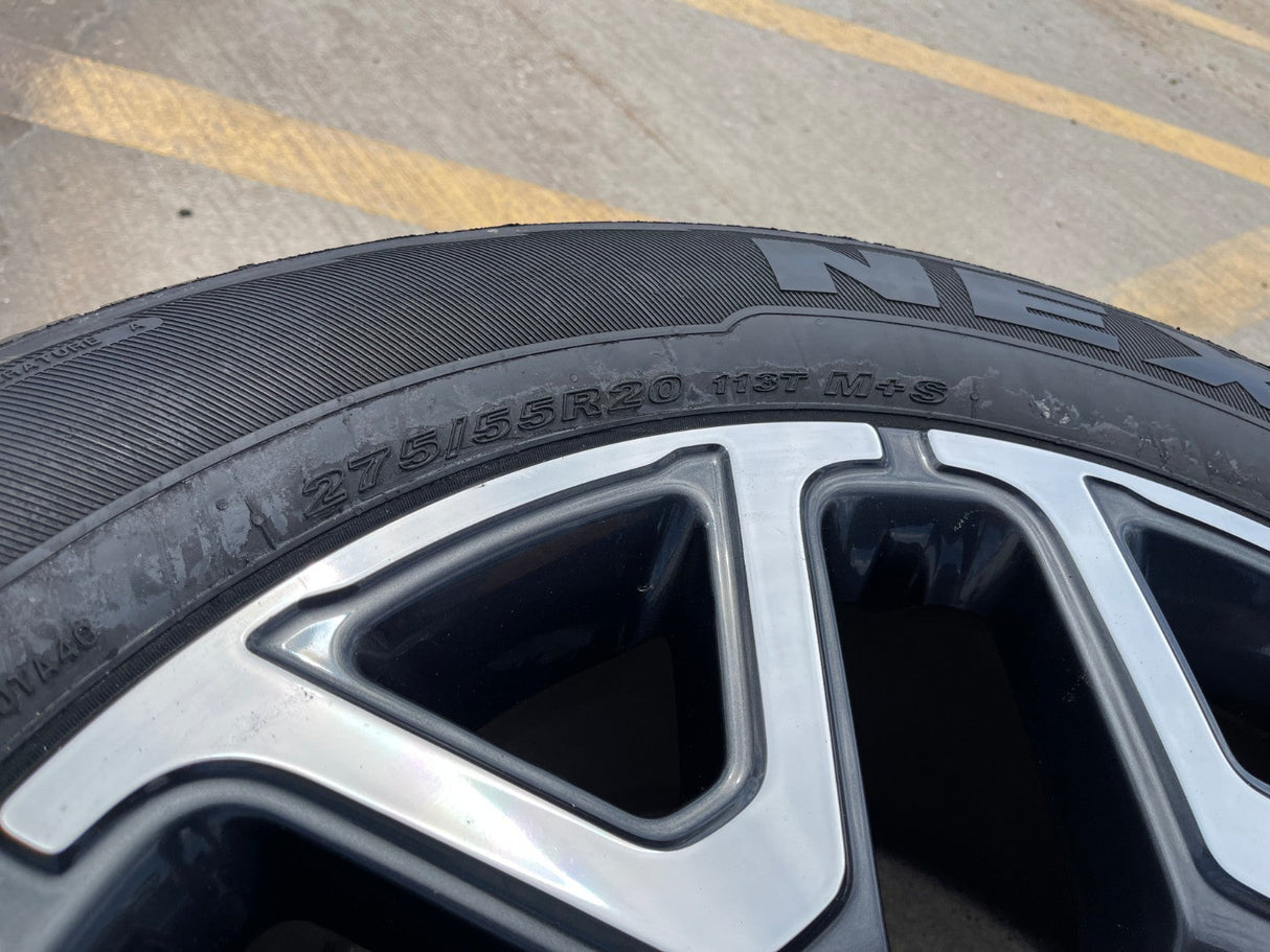 20" Dodge Ram 1500 OEM 94059 Laramie wheel rim 68583860AA Spare 2024 2025 2026 Texas Truck Tire