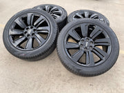 22" Lincoln Navigator OEM rims wheels Black Label 95384 10496 tires PIRELLI NEW Texas Truck Tire