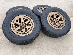 17" Nissan Frontier X-PRO OEM Desert Runner BRONZE wheels rims 2025 2026 NEW Texas Truck Tire