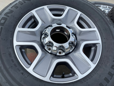 18" Ford F-250 F-350 Lariat FX-4 OEM wheels 10480 10298 tires NICE Texas Truck Tire