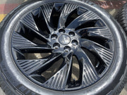 22" Lincoln Navigator OEM 10665 rims wheels BLACK LABEL 2025 2026 MICHELIN Texas Truck Tire