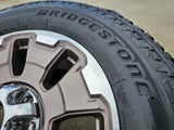 20" Ford F-250 F-350 OEM 10487 KING RANCH tan wheels rims 2024 2025 2026 NEW Texas Truck Tire