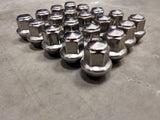 (20) 14x1.5 OEM Ford lug nuts polished Mustang OE 2015-2026 Texas Truck Tire