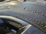 20" Chevy Silverado Trail Boss GMC AT4 2500 OEM 94030 wheels rims NEW BFG KO3 Texas Truck Tire
