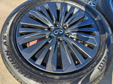 22" Infiniti QX80 QX56 Nissan Titan Armada OEM 94236 wheels rims 2025 2026 NEW Texas Truck Tire