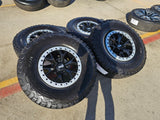 17" Ford F-150 Raptor R OEM Replica BEADLOCK 10460 rims wheels 35" tires BFG NEW Texas Truck Tire