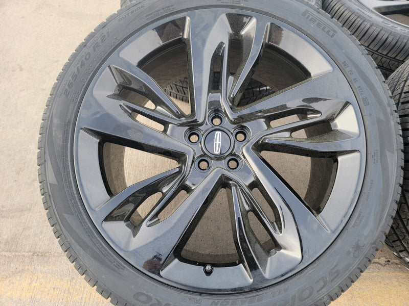 21" Lincoln MKX Continental MKC rims wheels 10076 Edge 2018 2019 2024 2025 NEW Texas Truck Tire