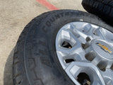 18" Chevy Silverado 2500 3500 OEM 5959 wheels rims 2021 2022 2023 2024 2025 Texas Truck Tire