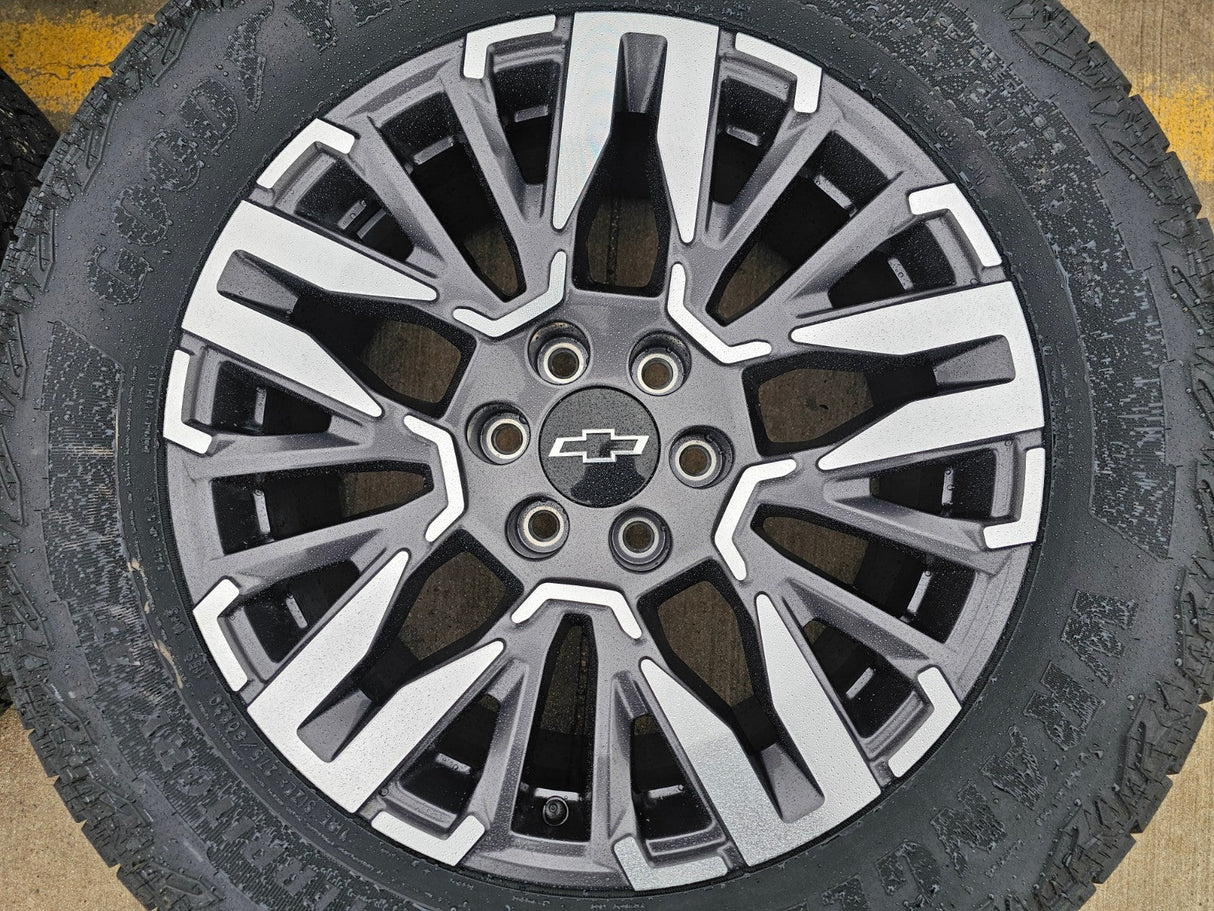 20" Chevy Silverado Z71 GMC Sierra Canyon Colorado OEM wheels rims 2025 2026 NEW Texas Truck Tire