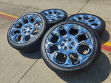 24" GMC Yukon Sierra Tahoe Cadillac Escalade V OEM wheels rims 2025 2026 Texas Truck Tire