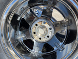 18" Ford F-150 Lariat OEM 10613 95922 CHROME rims wheels Expedition MICHELIN NEW Texas Truck Tire