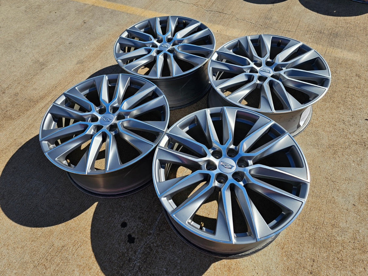 21" Cadillac XT6 XT5 SRX OEM 4851 wheels rims 2023 2024 2025 2026 Texas Truck Tire