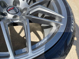 20" + 21" Chevy Corvette Z06 C8 OEM wheels rims 95580 95581 tires 2023 2024 2025 Texas Truck Tire