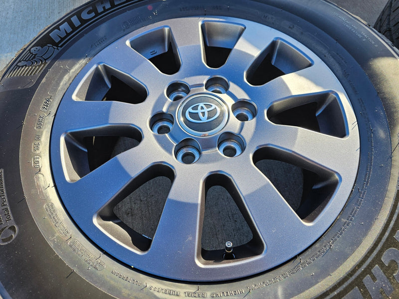 18" Toyota Land Cruiser OEM wheels rims 95952 Tundra Sequoia 2024 2025 2026 NEW Texas Truck Tire