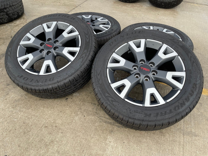 20" Toyota 4Runner TRD OEM 94198 wheels rims Tundra Sequoia 2025 2026 NEW Texas Truck Tire