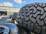 17" Ford F-150 Raptor OEM BEADLOCK 10612 rims wheels BFG KO2 37" NEW Texas Truck Tire