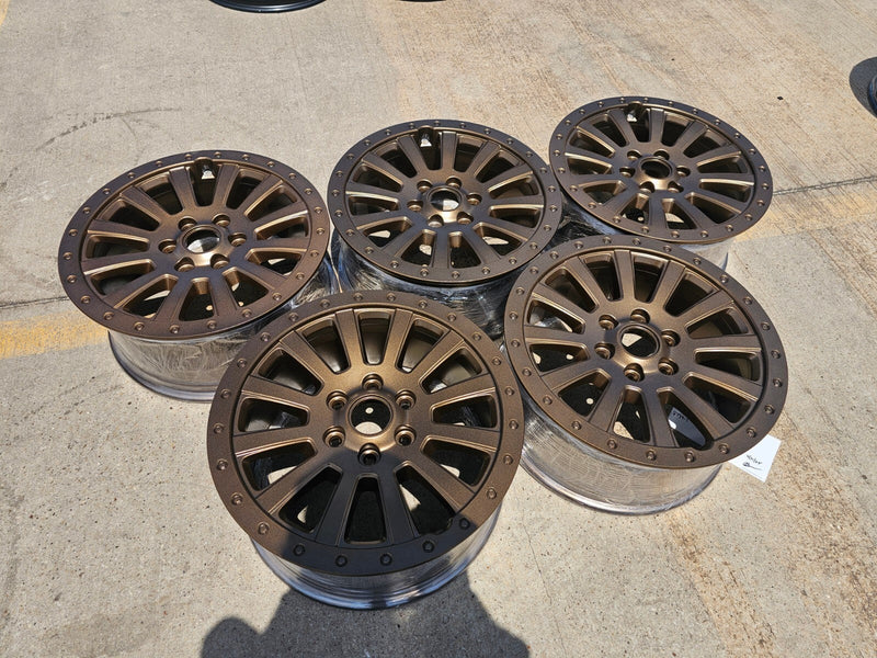 (5) 18" INEOS Grenadier OEM wheels rims Beadlock 2023 2024 2025 2026 NEW Texas Truck Tire