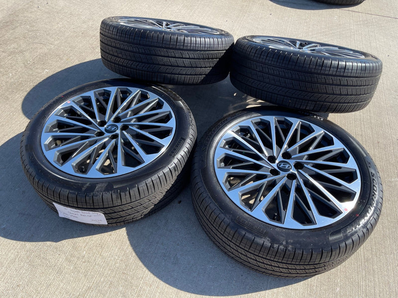 21" Hyundai Palisade Calligraphy OEM 94345 wheels rims 2025 2026 2027 PIRELLI Texas Truck Tire