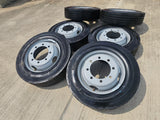 19.5" Chevy Silverado 4500HD 5500HD 6500HD rims wheels 8x275 OEM 2024 2025 NEW Texas Truck Tire