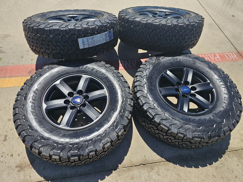 17" Ford F-150 OEM RATTLER Tremor 10339 rims wheels 2024 2025 2026 NEW Texas Truck Tire