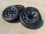 20" Ford F-250 F-350 OEM gray Lariat 10485 10296 wheels rims tires BRIDGESTONE Texas Truck Tire