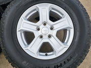 17" Jeep Wrangler Rubicon OEM wheels rims 9216 Gladiator tires A/T Texas Truck Tire