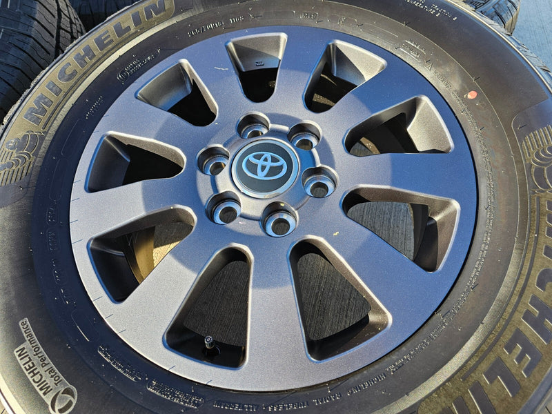 18" Toyota Land Cruiser OEM wheels rims 95952 Tundra Sequoia 2024 2025 2026 NEW Texas Truck Tire