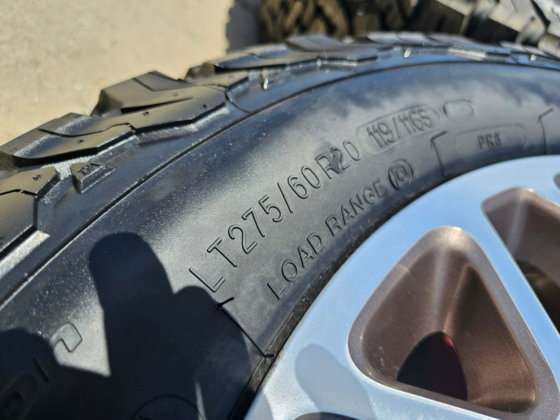 20" Ford F-150 KING RANCH OEM 10346 rims wheels Expedition 2025 2026 NEW Texas Truck Tire