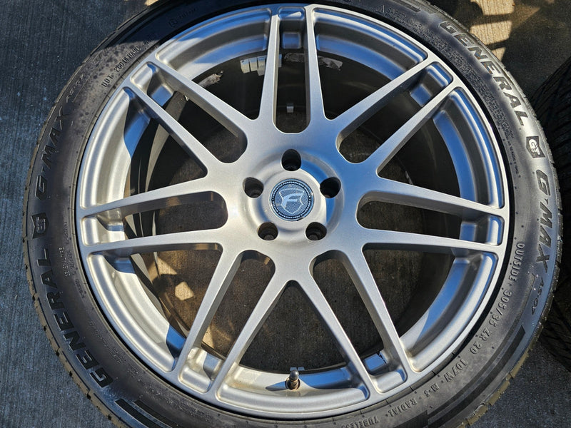20" 20x9.5 20x10.5 Forgestar Performance F14 Dodge Charger Challenger wheel rims Texas Truck Tire