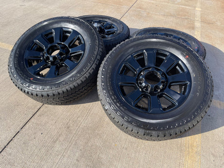 20" Ford F-250 F-350 Platinum OEM rims wheels 10103 tires BRIDGESTONE A/T NEW Texas Truck Tire