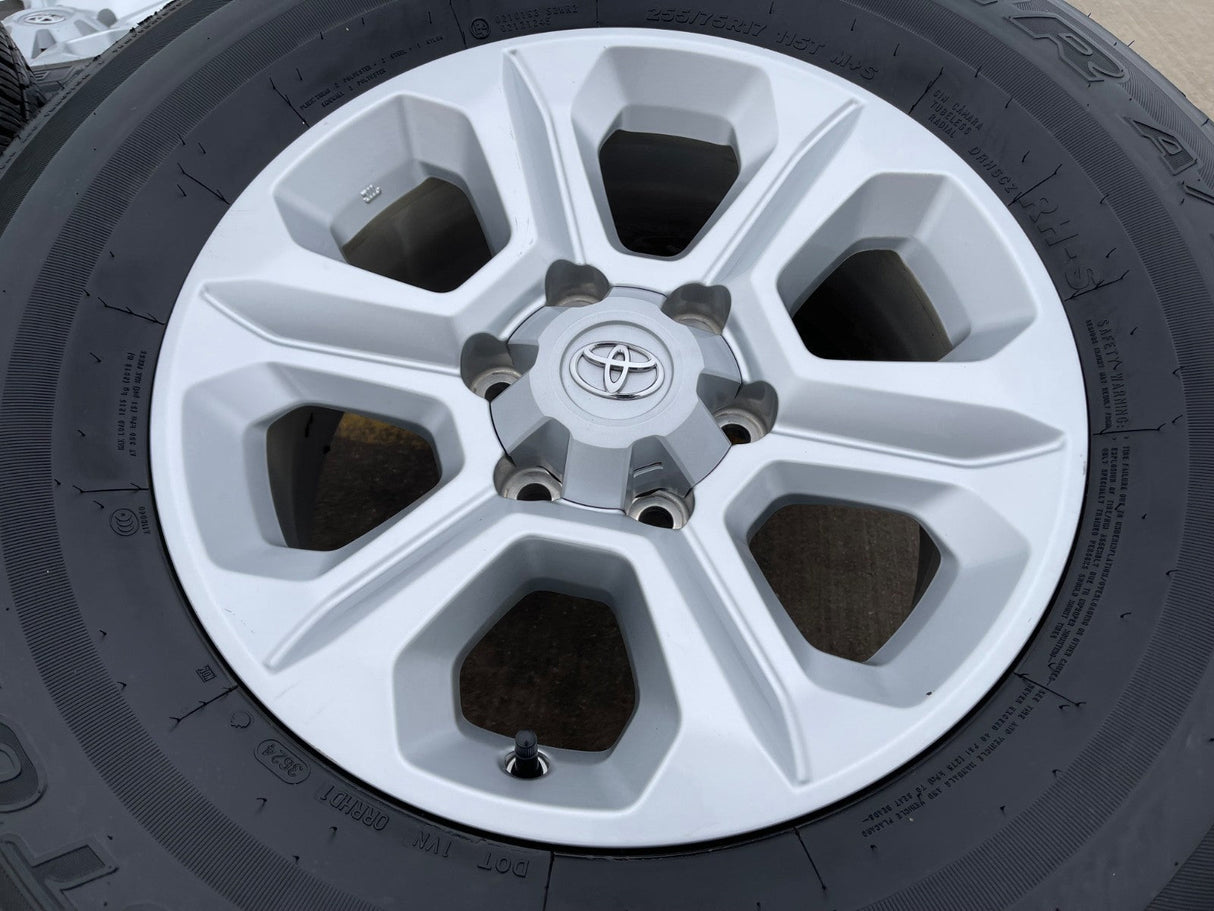 17" 4Runner Toyota Tacoma OEM wheels rims 75153 FJ DUELER A/T Texas Truck Tire